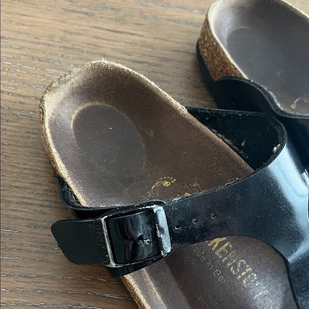 Birkenstock Black Gizeh Thong Sandals Size 36‎ - Picture 4 of 8
